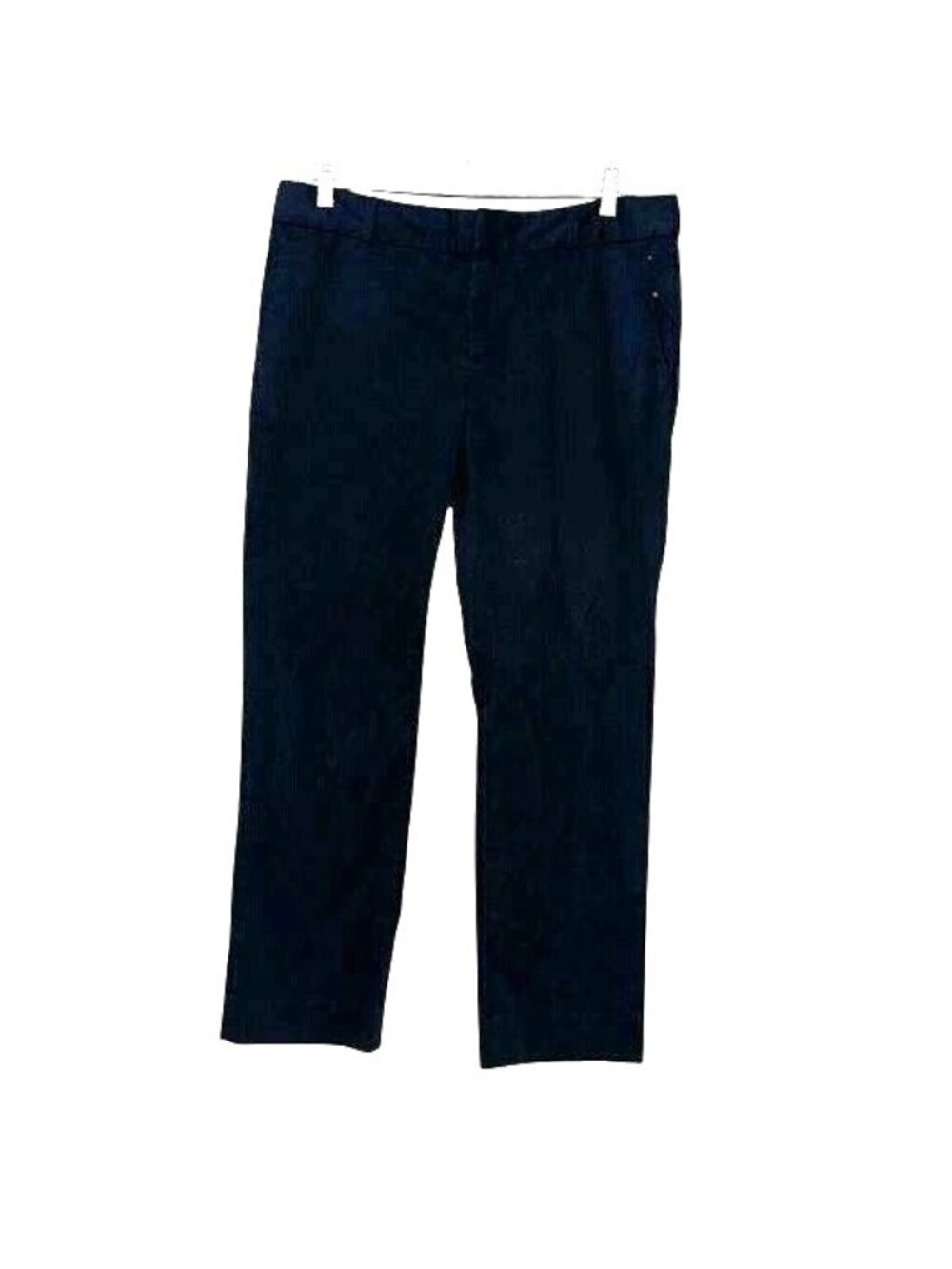 Banana Republic Hampton Fit Black Cotton Pants Size 8 Womens Trousers
